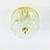 Mid-Century Modern Large Mid-Century Floral Glass & Brass Ceiling Light from Limburg, Germany, 1970s For Sale - Image 3 of 13