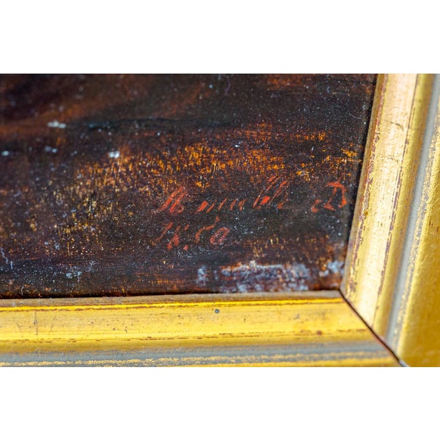 Reverie in the Undergrowth, 1850, Oil on Canvas For Sale - Image 3 of 5