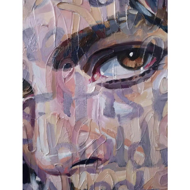 Expressionism Christina Major Large Oil Painting Titled: Prince 2018 For Sale - Image 3 of 6