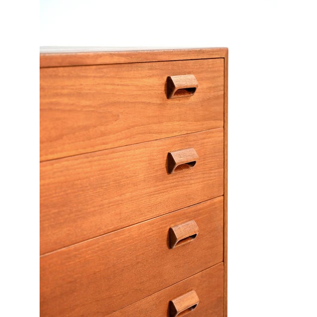 1950s Danish Chest of Drawers by Børge Mogensen for Søborg Møbelfabrik, 1950s For Sale - Image 5 of 8