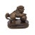 Brown 1980s Vintage Foo Dog Sculpture For Sale - Image 8 of 11