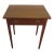 Kittinger Williamsburg Adaptation Solid Mahogany One Drawer Console For Sale