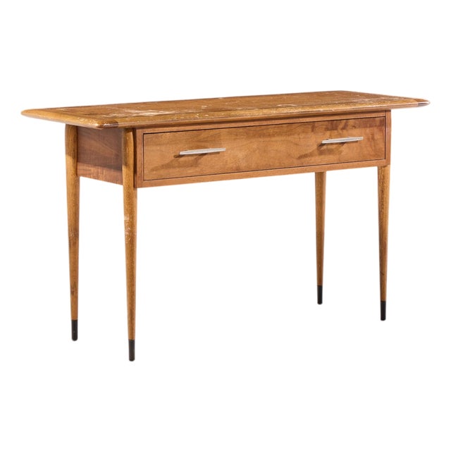 Lane Acclaim Mid Century Walnut Console Table For Sale