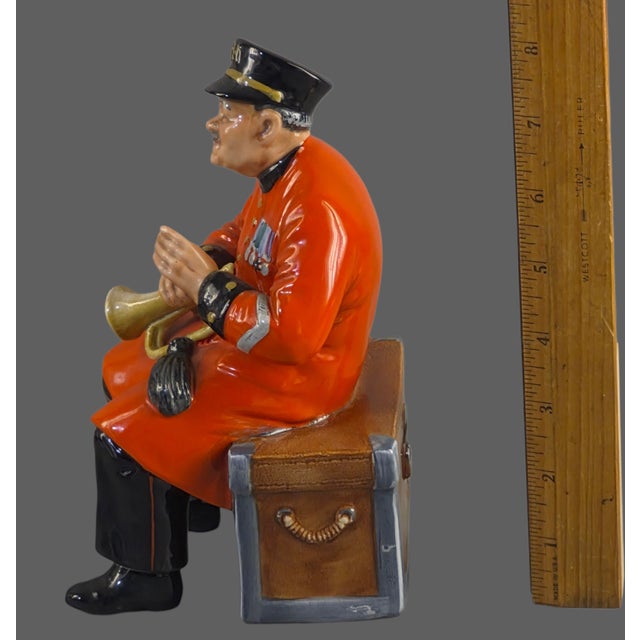 English Vintage Royal Doulton Figurine "Past Glory" For Sale - Image 3 of 9