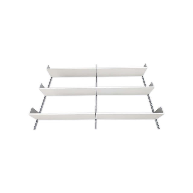 Mid-Century Aluminium 606 Wall Shelf by Dieter Rams for Vitsoe For Sale - Image 4 of 6