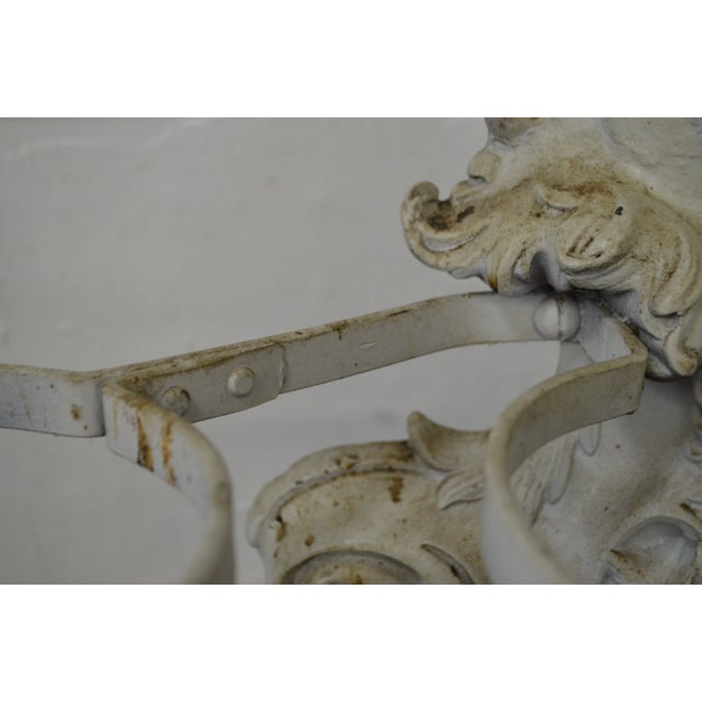 Antique 19th Century Victorian Cast Iron Hall Stand For Sale - Image 4 of 10