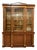 Vintage Baker Furniture Empire Inspired Mahogany & Walnut Cabinet For Sale