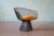 Knoll 1960s Mohair Warren Platner for Knoll Lounge Armchair Mid Century Modern For Sale - Image 4 of 9