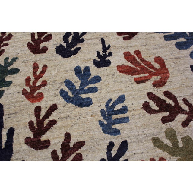 2020s 2020 Aara Rugs Multicolored Handknotted Wool Rug For Sale - Image 5 of 8