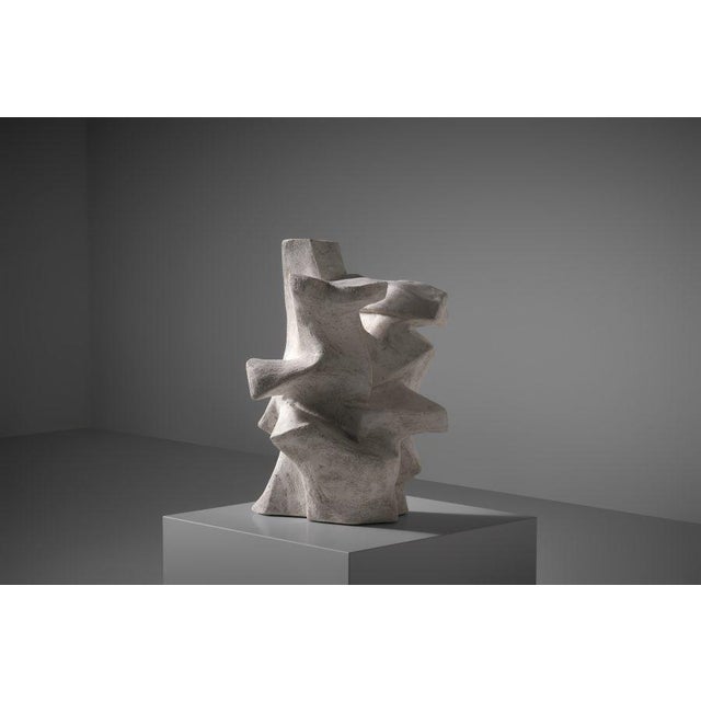 French Biomorphic Plaster Sculpture, 1960s For Sale - Image 4 of 11
