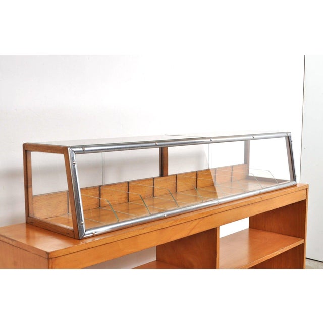 Vintage Display Cabinet in Oak by Minks, 1920s For Sale - Image 16 of 16