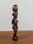 Early 20th Century Vintage African Wood Carving: Woman Balancing Water Jug For Sale - Image 5 of 5
