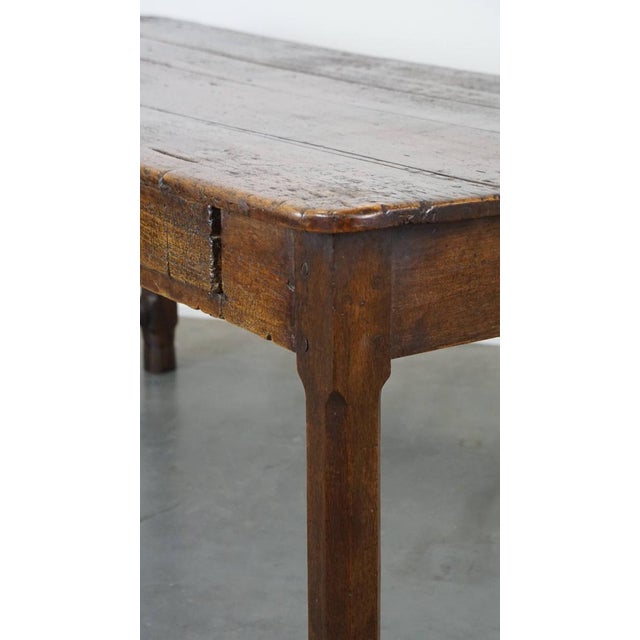 Textile Late 18th Century French Dining Table with Top For Sale - Image 7 of 16