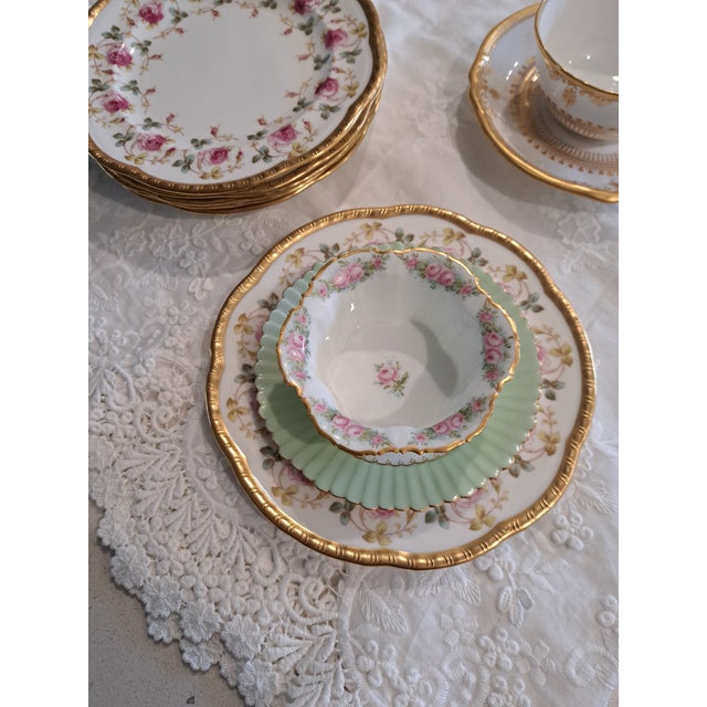 Vintage Cauldon Plates - Set of 6 For Sale - Image 11 of 12