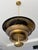 Handmade Solid Brass Tiered Chandelier: Modern Sculptural Pendant Light Fixture For Sale - Image 11 of 15