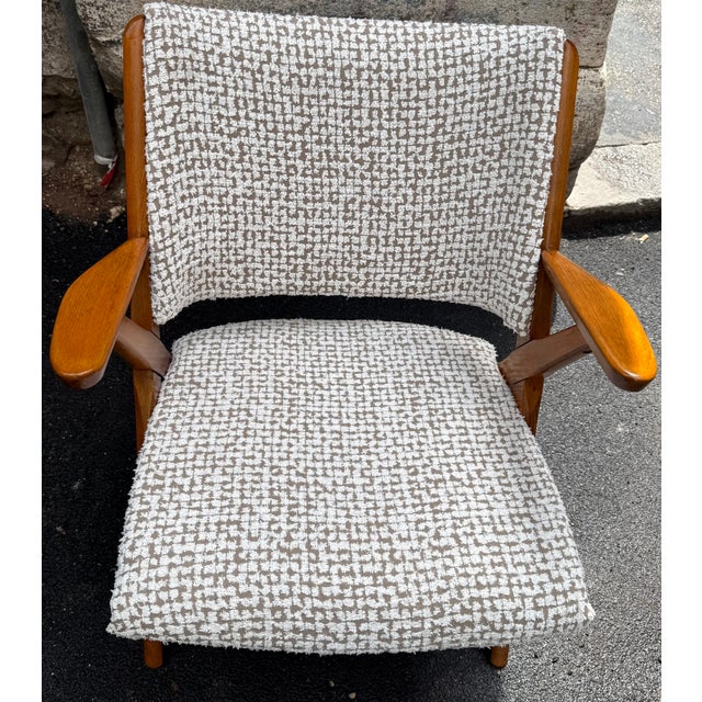 1950s Nordic Armchair from Dal Vera, Italy, 1950s For Sale - Image 5 of 5