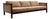 Sofa in Brazilian Rosewood and Warm Taupe Mohair, Fátima, 1960s — Lot 550A For Sale
