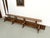 Benches in Oak, 1950s, Set of 2 For Sale - Image 13 of 15