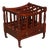 Regency Mahogany Canterbury Chair, Early 19th Century For Sale