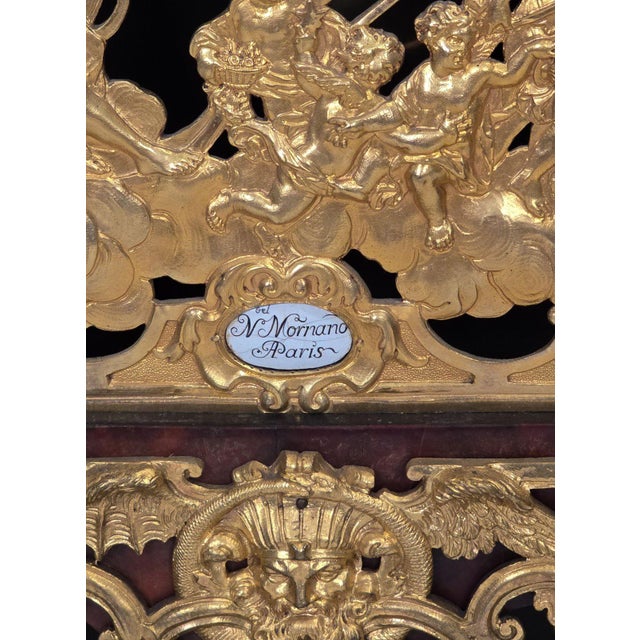 Louis XIV Boulle and Gilt Bracket Clock For Sale - Image 9 of 16
