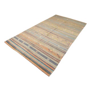 Vintage Turkish Wool Kilim Rug, 1965 For Sale
