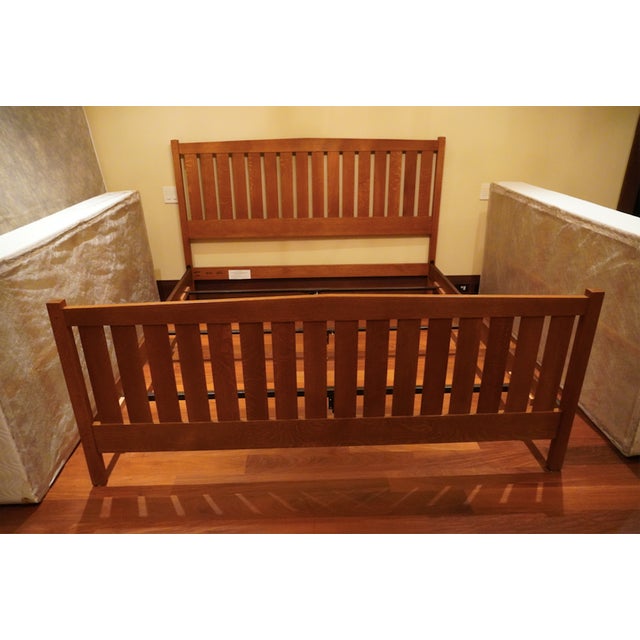 Stickley King Bed Finish 35 Chairish