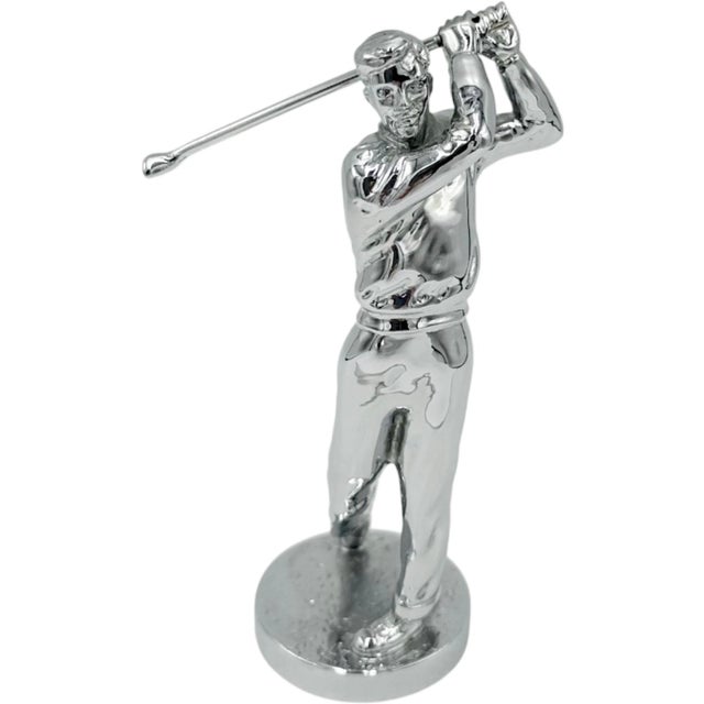 Vintage Louis Lejeune Golfer Car Ornament For Sale - Image 11 of 12