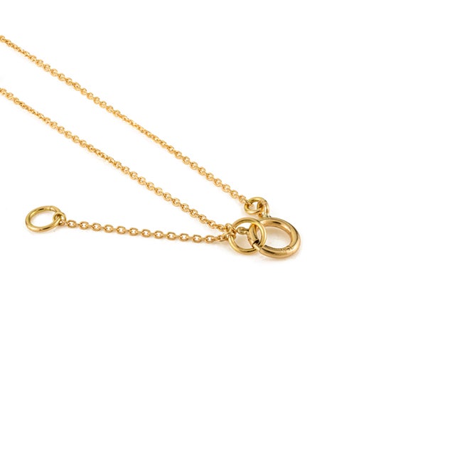 Metal 18k Yellow Gold 4.73 Carat Natural Multi-Color Sapphire Bezel Station Necklace For Sale - Image 7 of 13