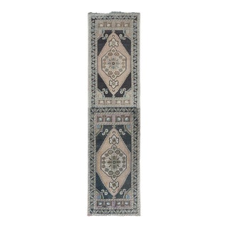 Turkish Oushak Rug Yastik Accent Rug With Soft Color For Sale