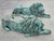 1960s Large Bronze Lions Statue a-Pair For Sale - Image 16 of 17