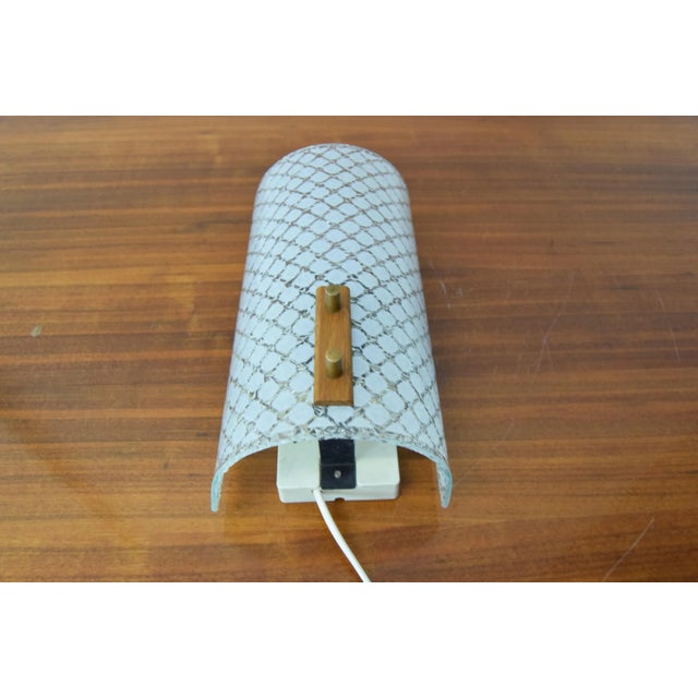 Black Mid-Century Wall Lamp, 1980s For Sale - Image 8 of 12