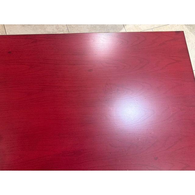 Chow Cocktail Table Attributed to Hickory Chair Company Carriol Cocktail Table For Sale In Los Angeles - Image 6 of 9