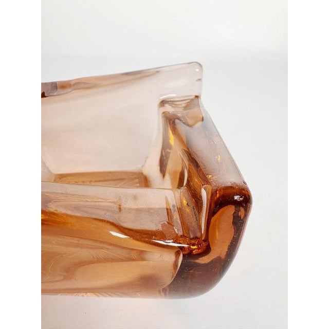Red Glass Ashtray, France, 1960s For Sale - Image 6 of 8