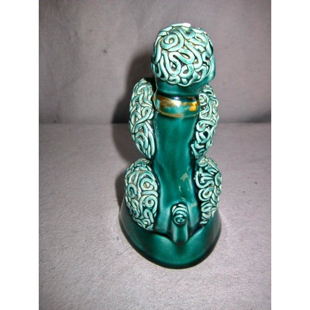 Early 20th Century French Early 20th Century Poodle Dog Figurine Thermometer For Sale - Image 5 of 7