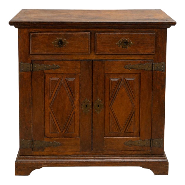 20th Century Rustic Wooden Wardrobe For Sale