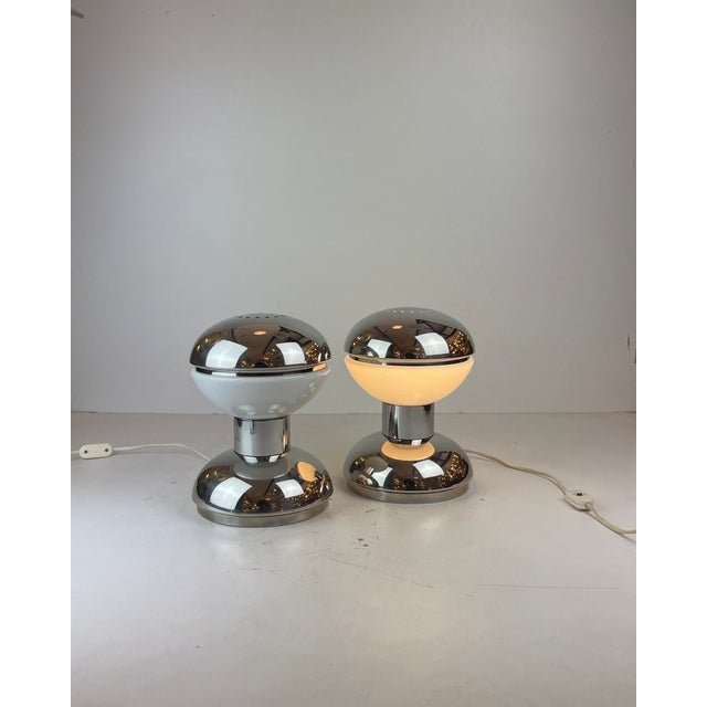 Reggiani Space-Age Diabolo Table Lamp by Reggiani, Italy, 1970s For Sale - Image 4 of 17