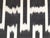 Black Geometric Ikat Pillow Cover For Sale - Image 4 of 6