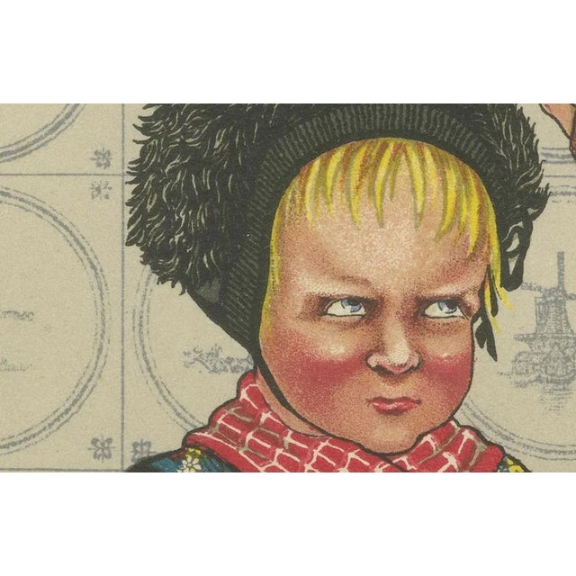 Charming Dutch Peasant Costumes from Nunspeet & Hierden, Gelderland (c. 1932) This captivating original 1932 pochoir print...