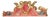 Italian 18th Century Carved Painted and Parcel Gilt Overdoor For Sale