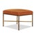 Mid-Century Modern Paul McCobb Brass X-Base Ottomans C 1950s, Pair of For Sale - Image 3 of 5