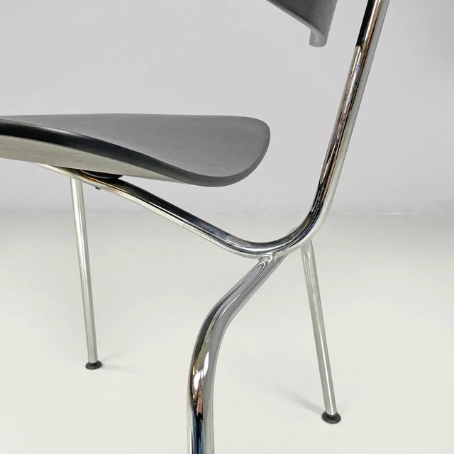 German Black Wooden Chairs by Charles and Ray Eames for Vitra, 2000s, Set of 2 For Sale - Image 13 of 18