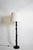 Africanist Ebonised Wood Floor Lamp, 1970s For Sale - Image 6 of 6