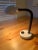 Modern Contemporary Gooseneck Desk Lamp. An original adjustable goose neck lamp. with base and steel/ plastic shade....