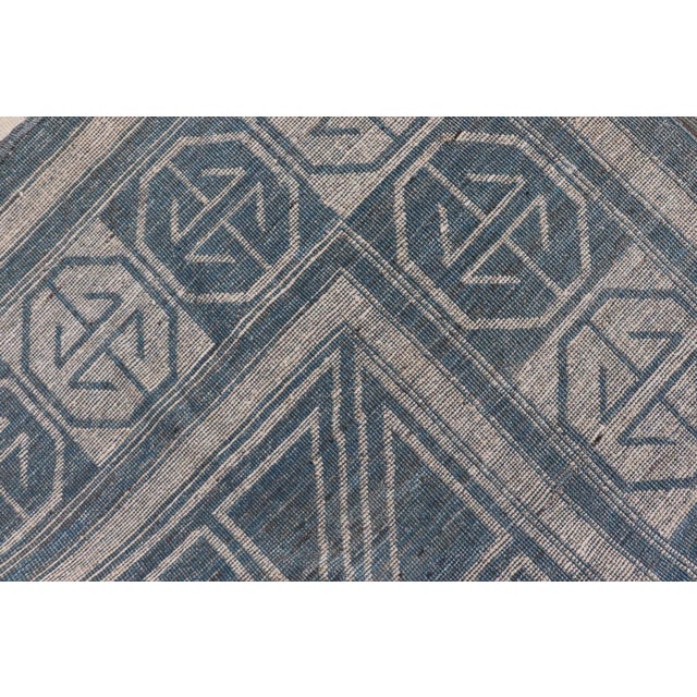 Modern Khotan Rug With Circular Medallions by Keivan Woven Arts 10'6 X 16'3 For Sale - Image 11 of 11