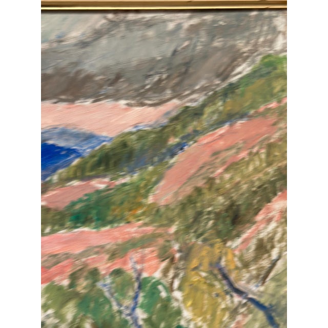 Mid-Century Modern John Hedman, Jämtland, 1946, Oil on Panel, Framed For Sale - Image 3 of 16