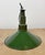 Industrial Green Enamel Military Pendant Lamp with Cast Aluminium Top, 1960s For Sale - Image 16 of 18