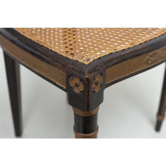 Set of French Louis XVI Style Cane Side Chairs, 1880s For Sale - Image 11 of 18