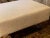 Large Boucle Clad Ottoman in the Style of Kagan, Lucite Legs For Sale - Image 14 of 18