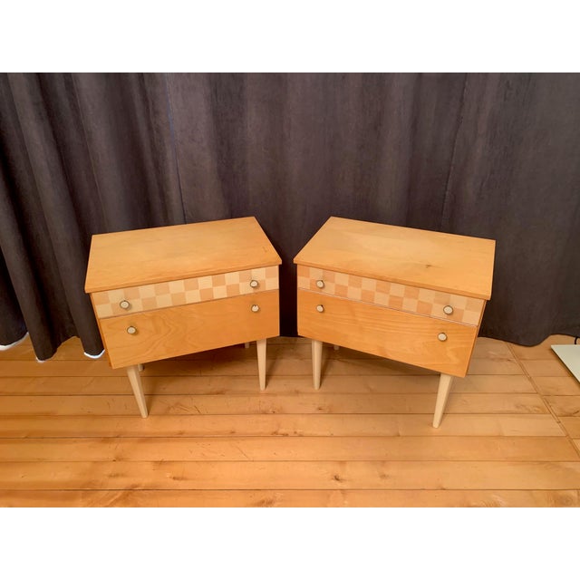 Bedside Tables, 1960s, Set of 2 For Sale - Image 4 of 17