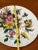 Large 1980s Italian Hand Painted Floral Platter Signed & Numbered Made in Italy For Sale - Image 9 of 12